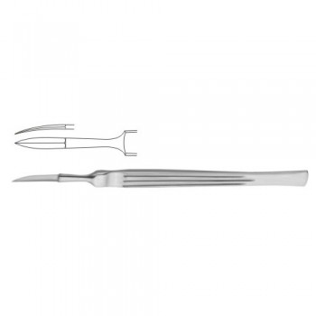 Joseph Rhinoplastic Knife Fig. 2 Stainless Steel, 15 cm - 6"